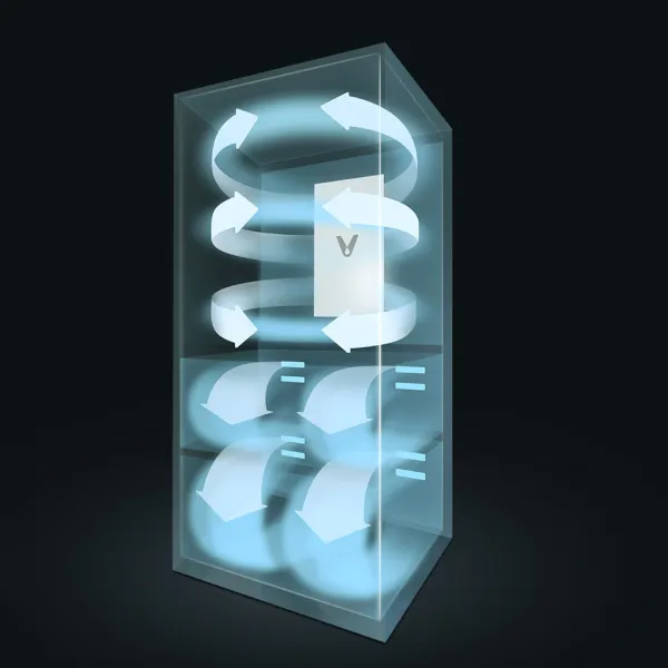 Tủ lạnh thông minh Viomi 21 Face tích hợp màn hình 21 inch