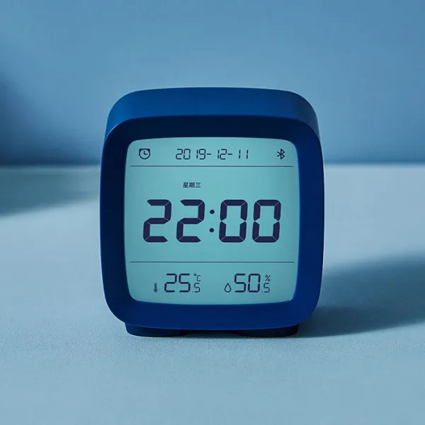 Đồng hồ báo thức tích hợp nhiệt ẩm kế thông minh Qingping CGD1