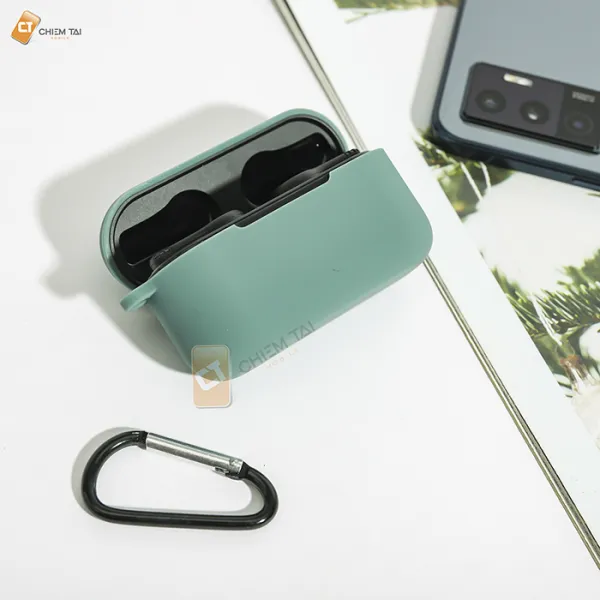 Case, vỏ silicon tai nghe Xiaomi 1More omthing AirFree EO002