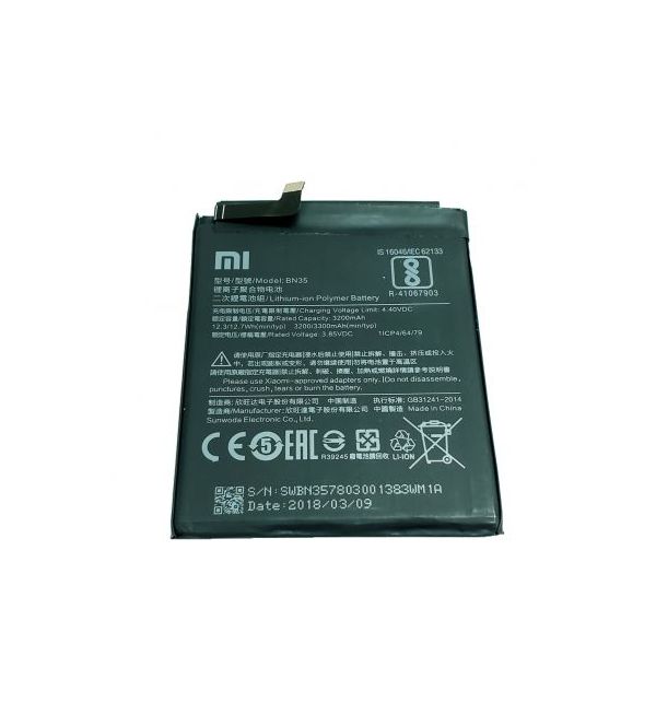 Pin Xiaomi Redmi 5, BN35, 3200/3300mAh